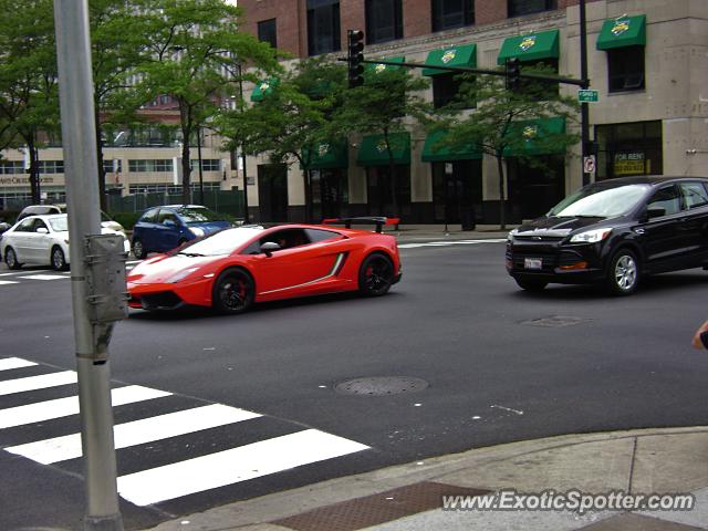 Lamborghini Gallardo spotted in Chicago, Illinois