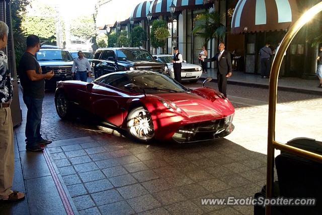 Pagani Huayra spotted in Beverly Hills, California