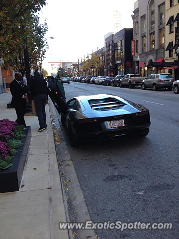 Lamborghini Aventador spotted in Chicago, Illinois