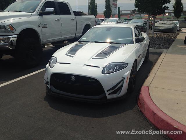 Jaguar XKR-S spotted in Reno, Nevada