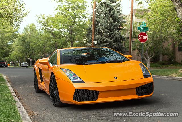 Lamborghini Gallardo spotted in Denver, Colorado