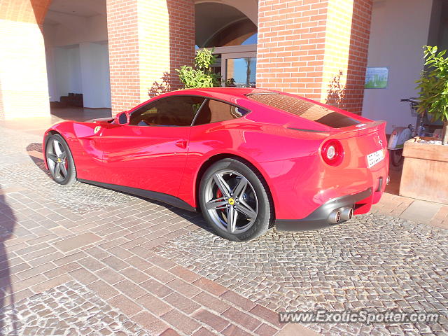 Ferrari F12 spotted in Vilamoura, Portugal