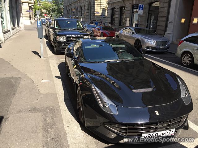 Ferrari F12 spotted in Zurich, Switzerland