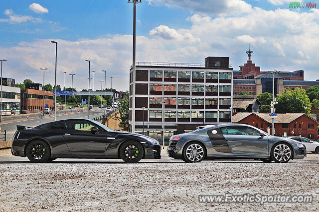 Audi R8 spotted in Leeds, United Kingdom