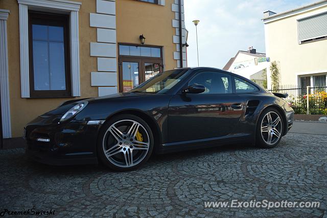 Porsche 911 Turbo spotted in Darlowo, Poland