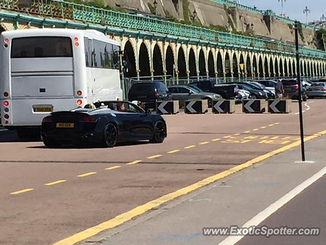 Audi R8 spotted in Brighton, United Kingdom