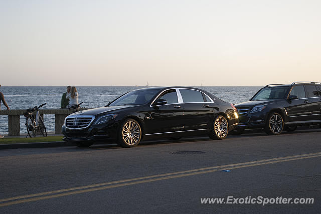 Mercedes Maybach spotted in Montecito, California