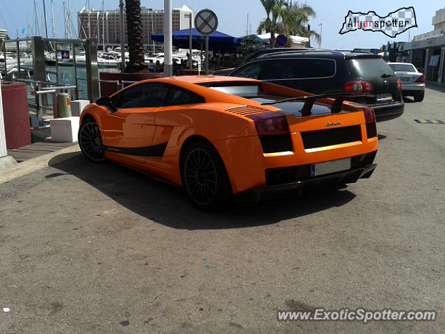 Lamborghini Gallardo spotted in Vilamoura, Portugal