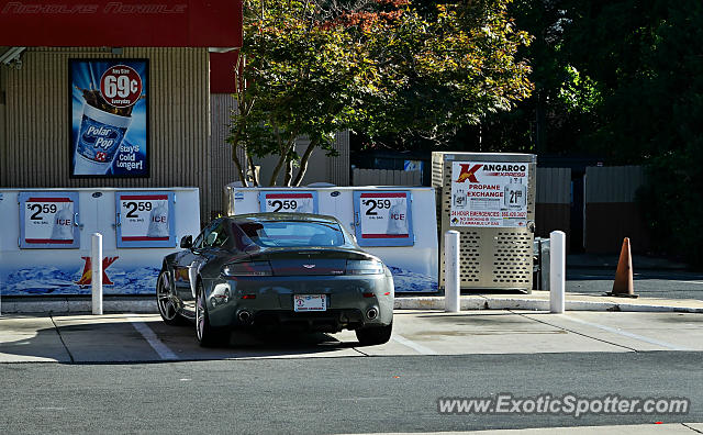 Aston Martin Vantage spotted in Charlotte, North Carolina