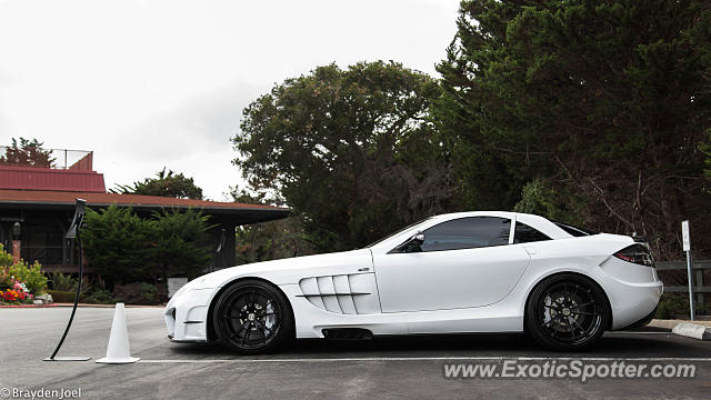 Mercedes SLR spotted in Carmel, California