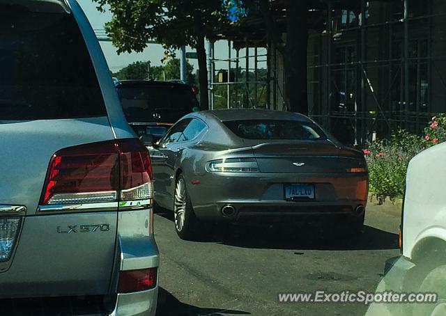 Aston Martin Rapide spotted in Greenwich, Connecticut