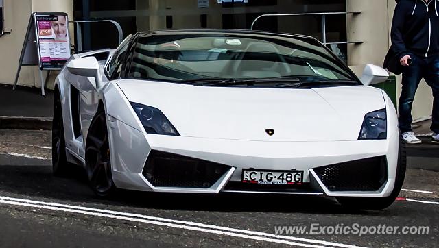 Lamborghini Gallardo spotted in Sydney, Australia