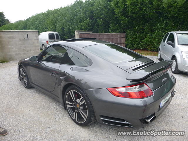 Porsche 911 Turbo spotted in Vinalmont, Belgium