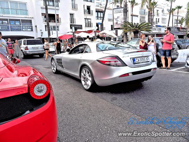 Mercedes SLR spotted in Puerto Banus, Spain