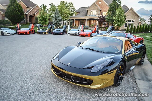 Ferrari 458 Italia spotted in Cincinnati, Ohio