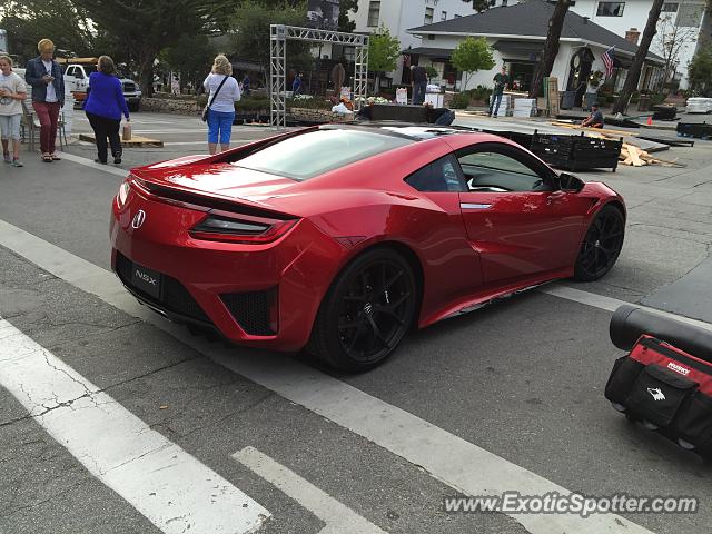 Acura NSX spotted in Carmel, California