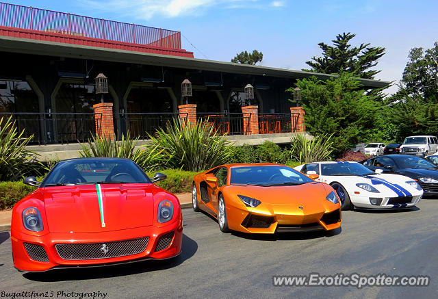 Ferrari 599GTO spotted in Monterey, California