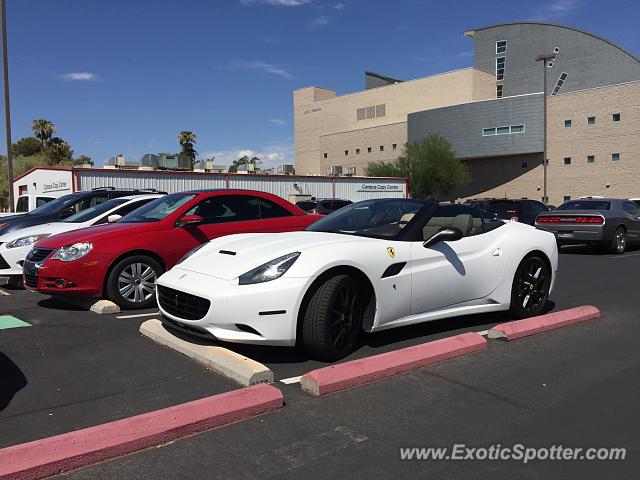 Ferrari California spotted in Las Vegas, Nevada