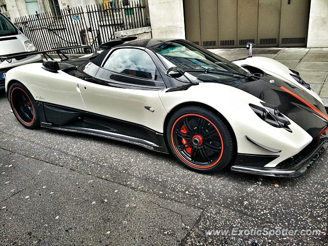 Pagani Zonda spotted in London, United Kingdom