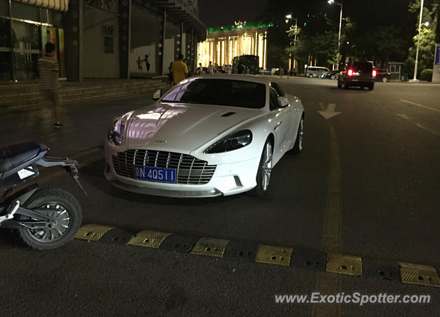 Aston Martin DB9 spotted in Beijing, China