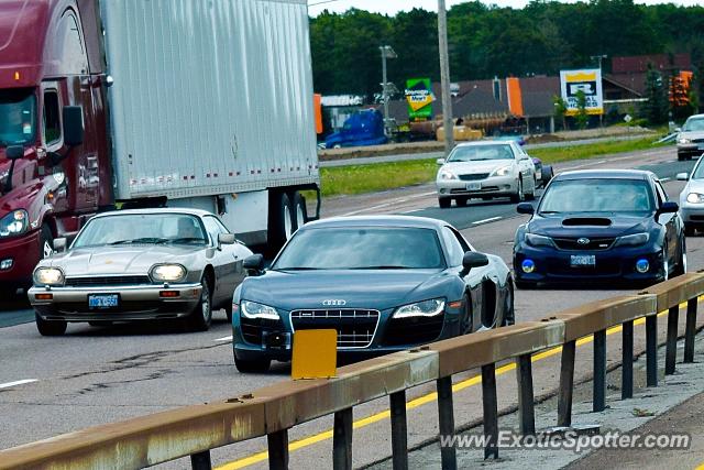 Audi R8 spotted in Barrie, Canada