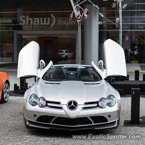 Mercedes SLR spotted in Vancouver, Canada