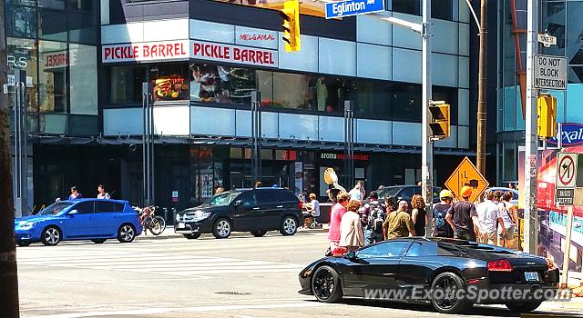 Lamborghini Murcielago spotted in Toronto, Canada