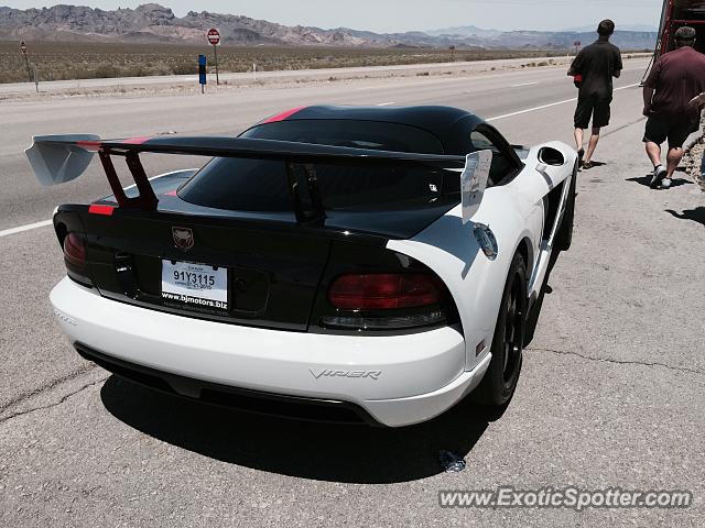 Dodge Viper spotted in Boulder city, Nevada