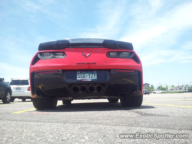 Chevrolet Corvette Z06 spotted in Castle pines, Colorado