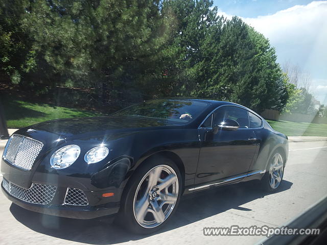 Bentley Continental spotted in Lone tree, Colorado