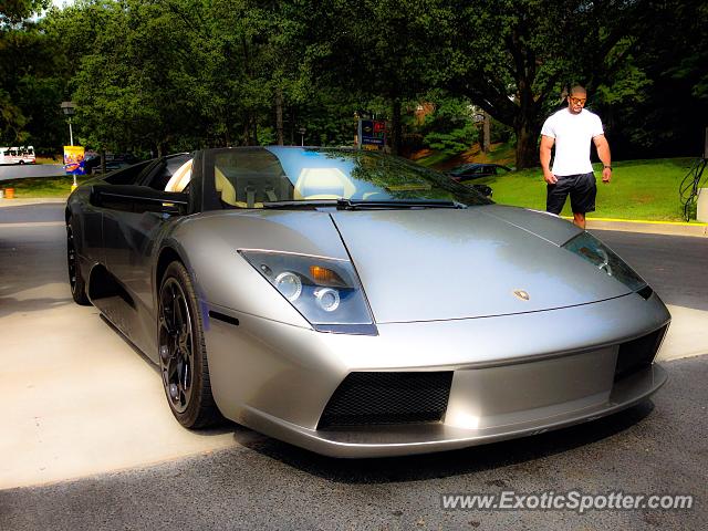 Lamborghini Murcielago spotted in Potomac, Maryland