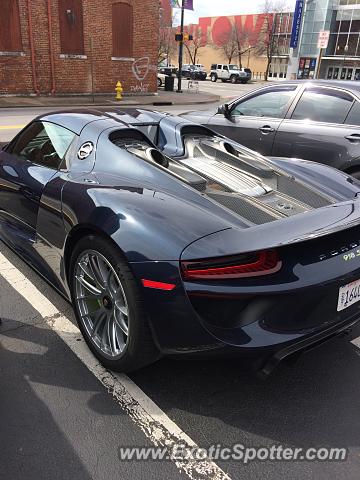 Porsche 918 Spyder spotted in Chattanooga, Tennessee