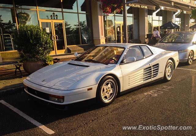 Ferrari Testarossa spotted in Long Branch, New Jersey