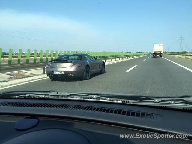 Mercedes SLS AMG spotted in Zagreb, Croatia