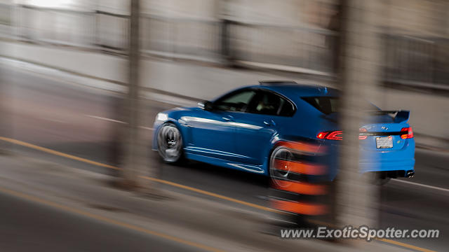 Jaguar XKR-S spotted in Toronto, On, Canada