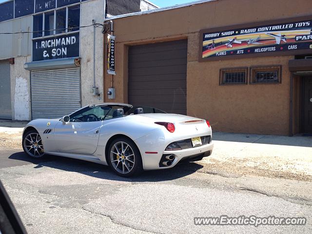 Ferrari California spotted in Lakewood, New Jersey