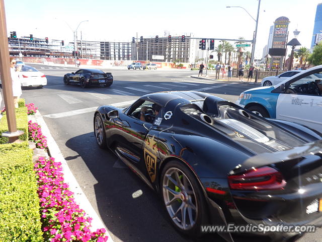 Porsche 918 Spyder spotted in Las Vegas, Nevada