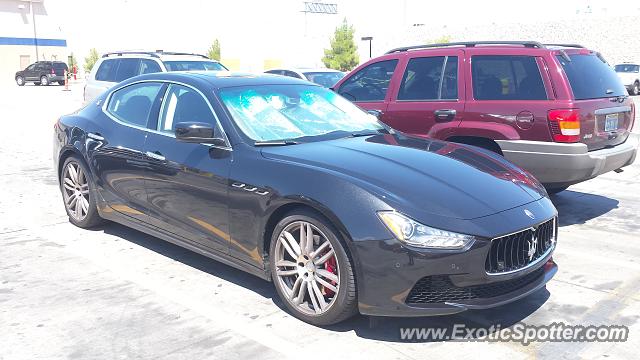 Maserati Ghibli spotted in Las Vegas, Nevada