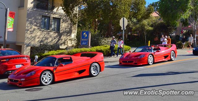 Ferrari F50 spotted in Monterey, California