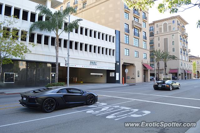 Bugatti Veyron spotted in Beverly Hills, California