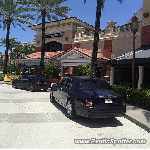 Rolls-Royce Phantom spotted in Fort Lauderdale, Florida