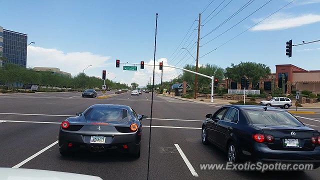 Ferrari 458 Italia spotted in Scottsdale, Arizona