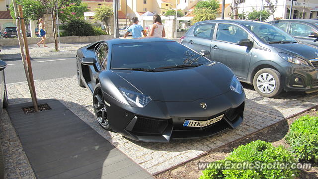 Lamborghini Aventador spotted in Vilamoura, Portugal