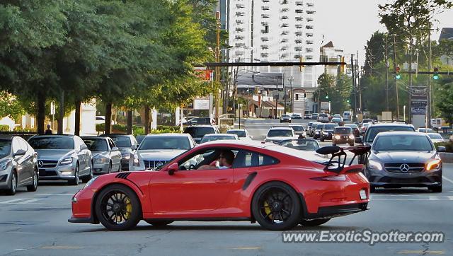 Porsche 911 GT3 spotted in Atlanta, Georgia