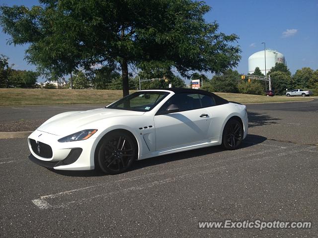 Maserati GranCabrio spotted in Freehold, New Jersey