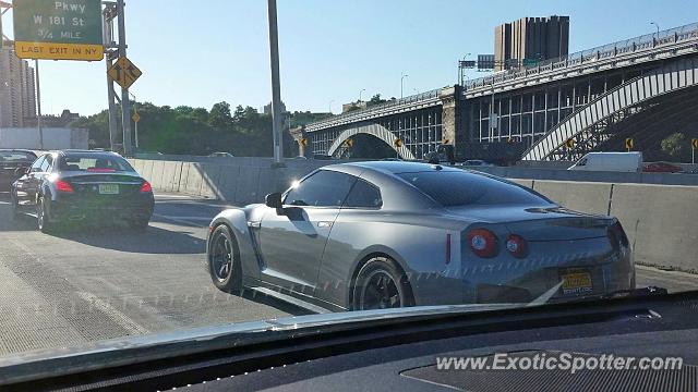 Nissan GT-R spotted in Bronx, New York