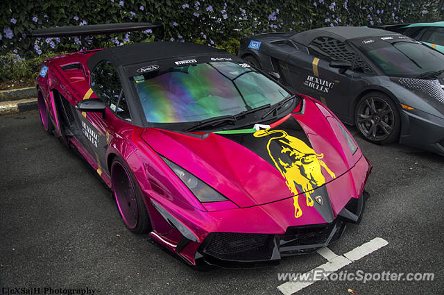 Lamborghini Gallardo spotted in Genting Highland, Malaysia