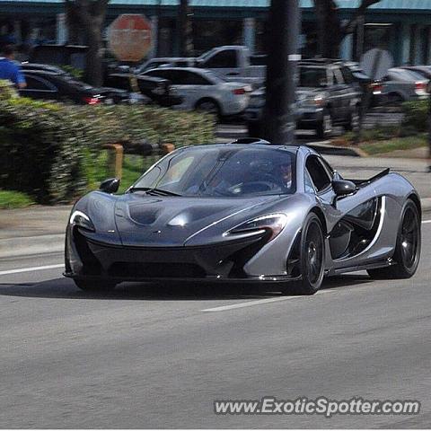 Mclaren P1 spotted in Fort Lauderdale, Florida