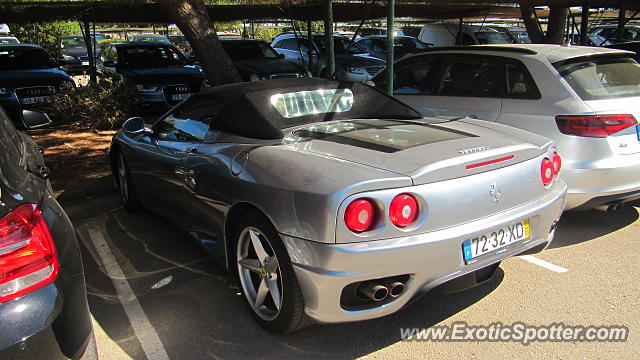 Ferrari 360 Modena spotted in Vilamoura, Portugal