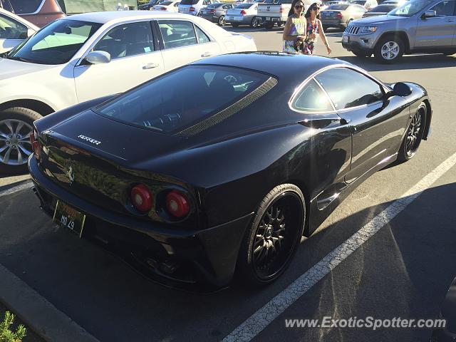 Ferrari 360 Modena spotted in Pebble Beach, California